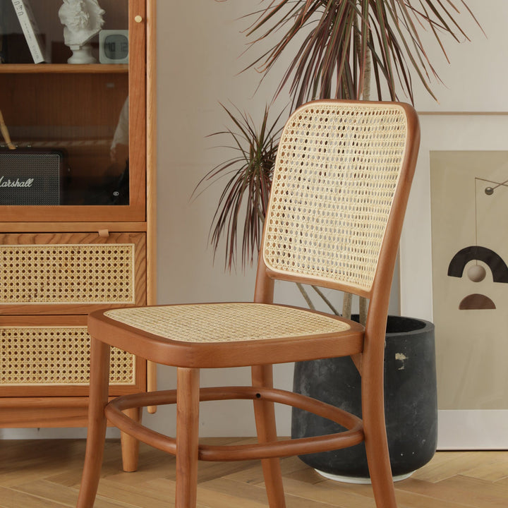 Scandinavian Rattan Dining Chair NO811