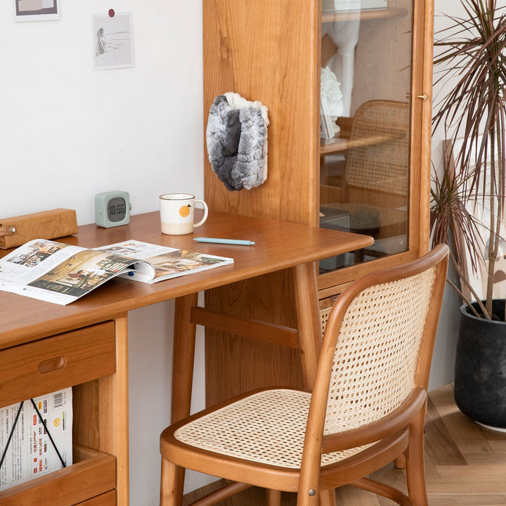 Scandinavian Rattan Dining Chair NO811