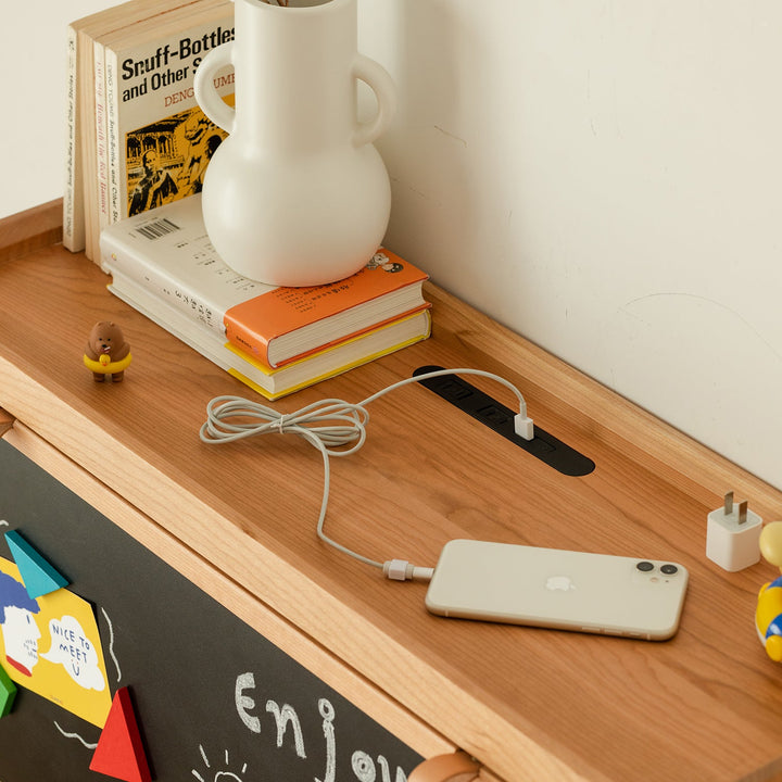 Scandinavian Rattan Shoe Cabinet KANGAROO