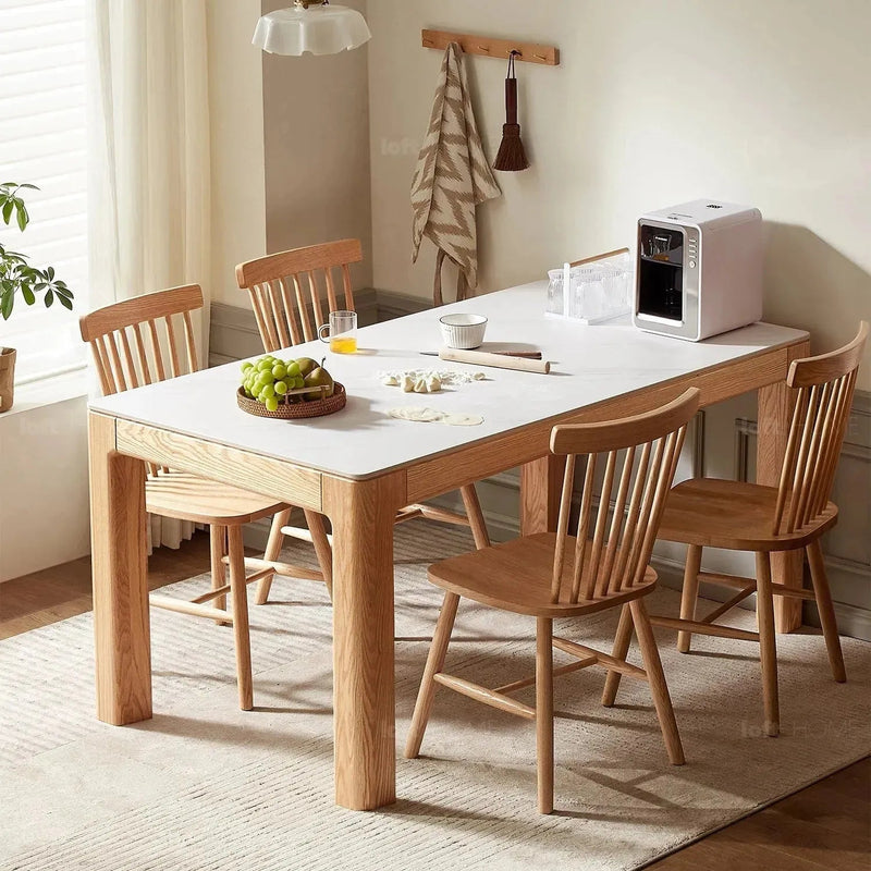 Scandinavian Sintered Stone Dining Table HULK More Details and Instruction
