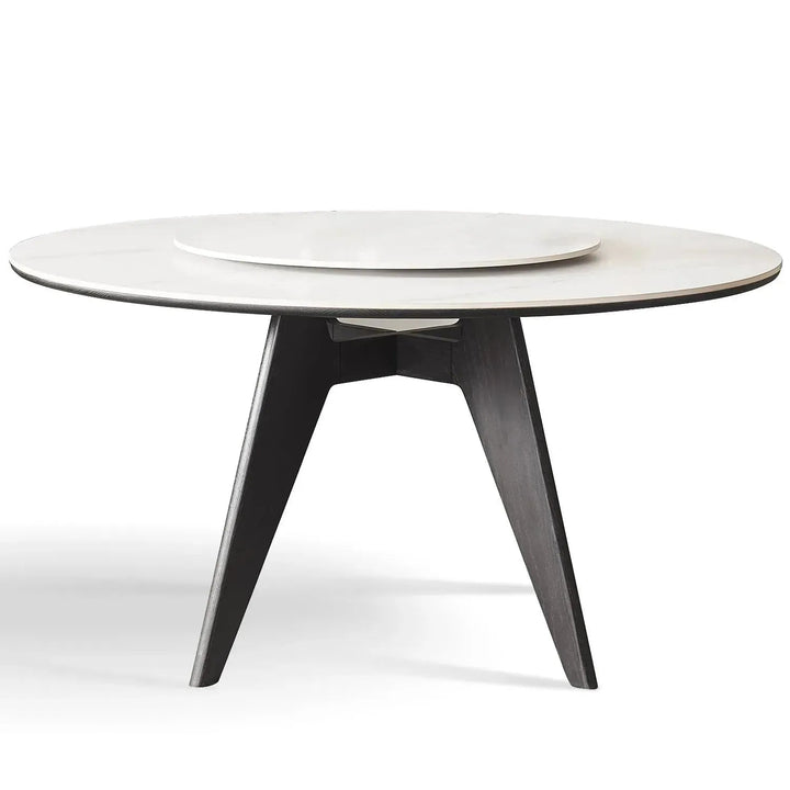 Scandinavian Sintered Stone Round Dining Table BELLY