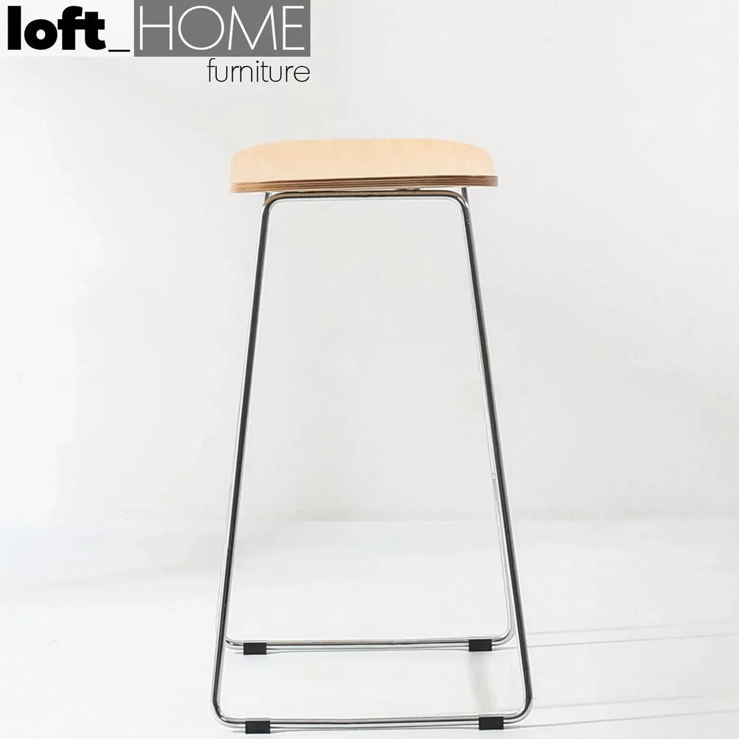 Modern Wood Bar Chair WINNIE