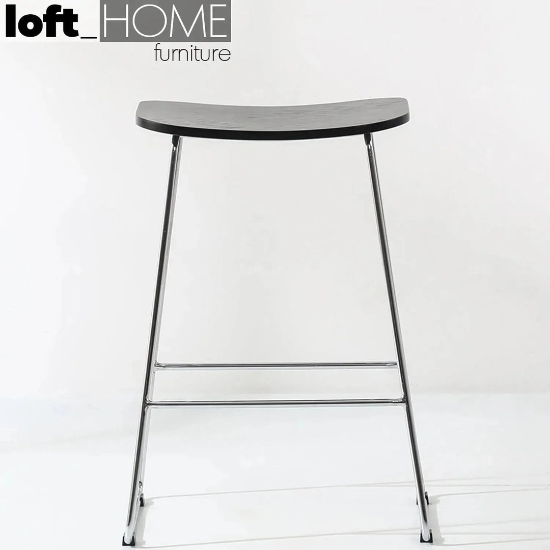 Modern Wood Bar Chair WINNIE