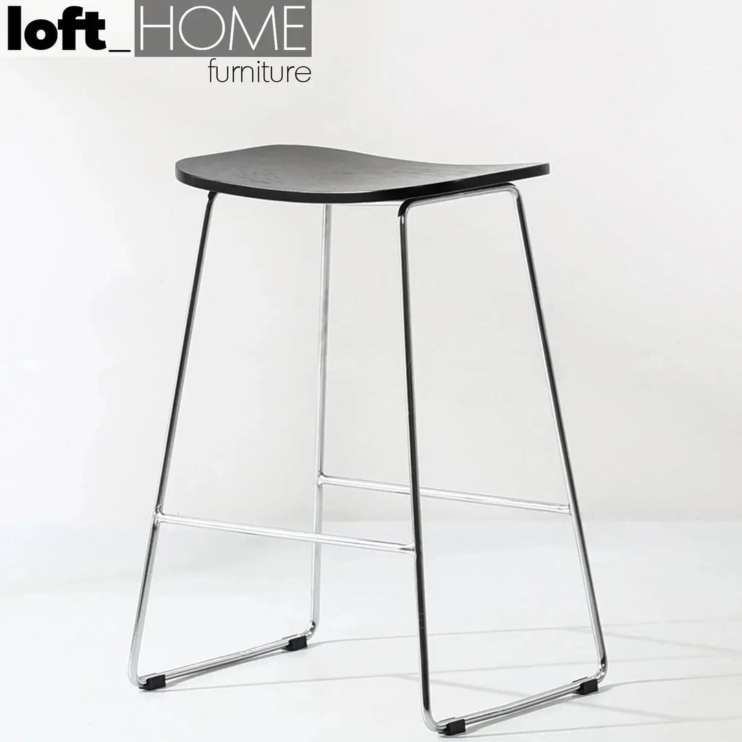 Modern Wood Bar Chair WINNIE