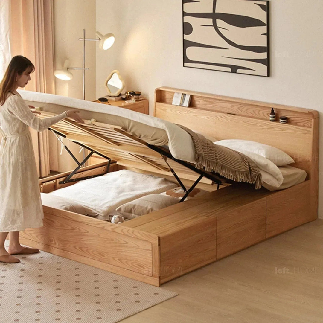 Scandinavian Wood Bed CLASSICDREAM