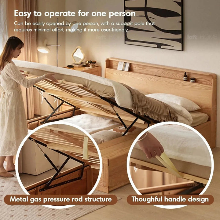 Scandinavian Wood Bed CLASSICDREAM