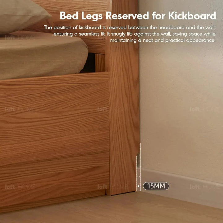 Scandinavian Wood Bed CLASSICDREAM