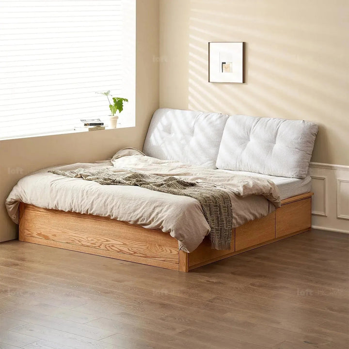 Scandinavian Wood Bed HEMO