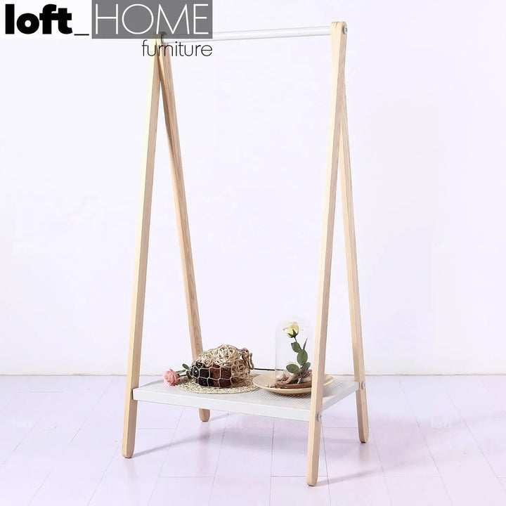 Modern Wood Cloth Hanger TOJ