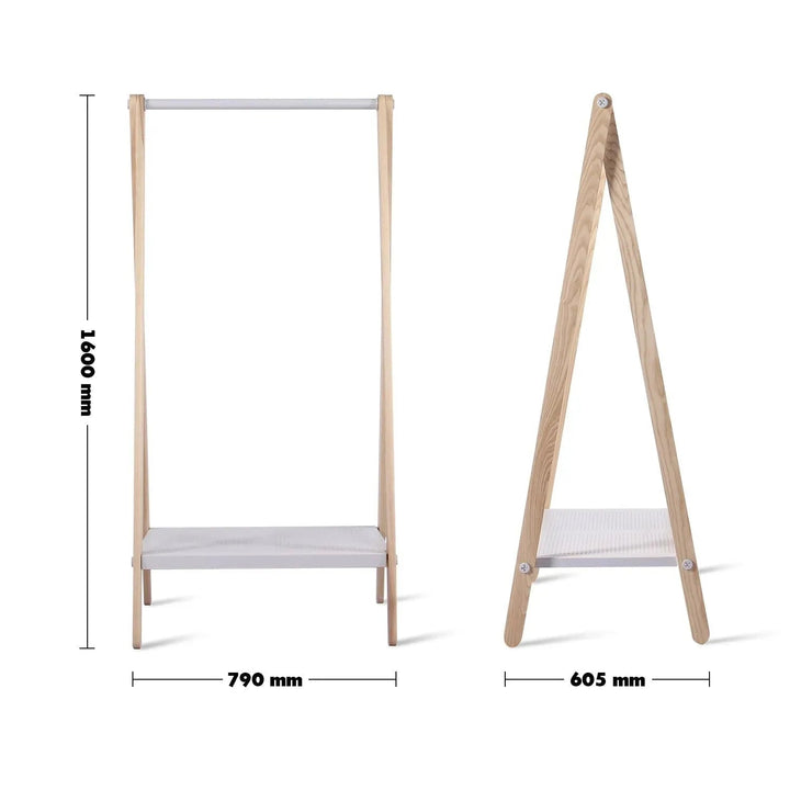 Modern Wood Cloth Hanger TOJ