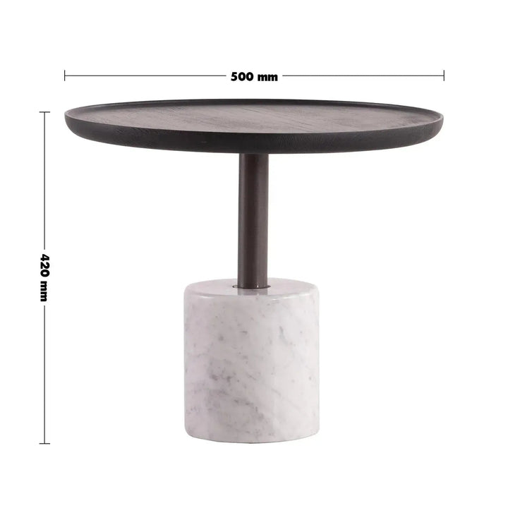 Japandi wood coffee table lumen size charts.