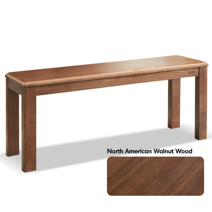 Scandinavian wood dining bench axel environmental situation.