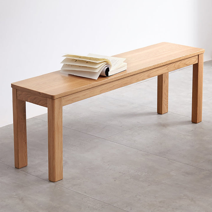 Scandinavian Wood Dining Bench BRICO