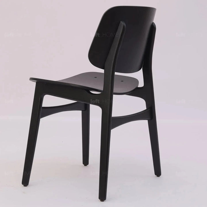 Scandinavian Wood Dining Chair 2pcs Set HORIZON