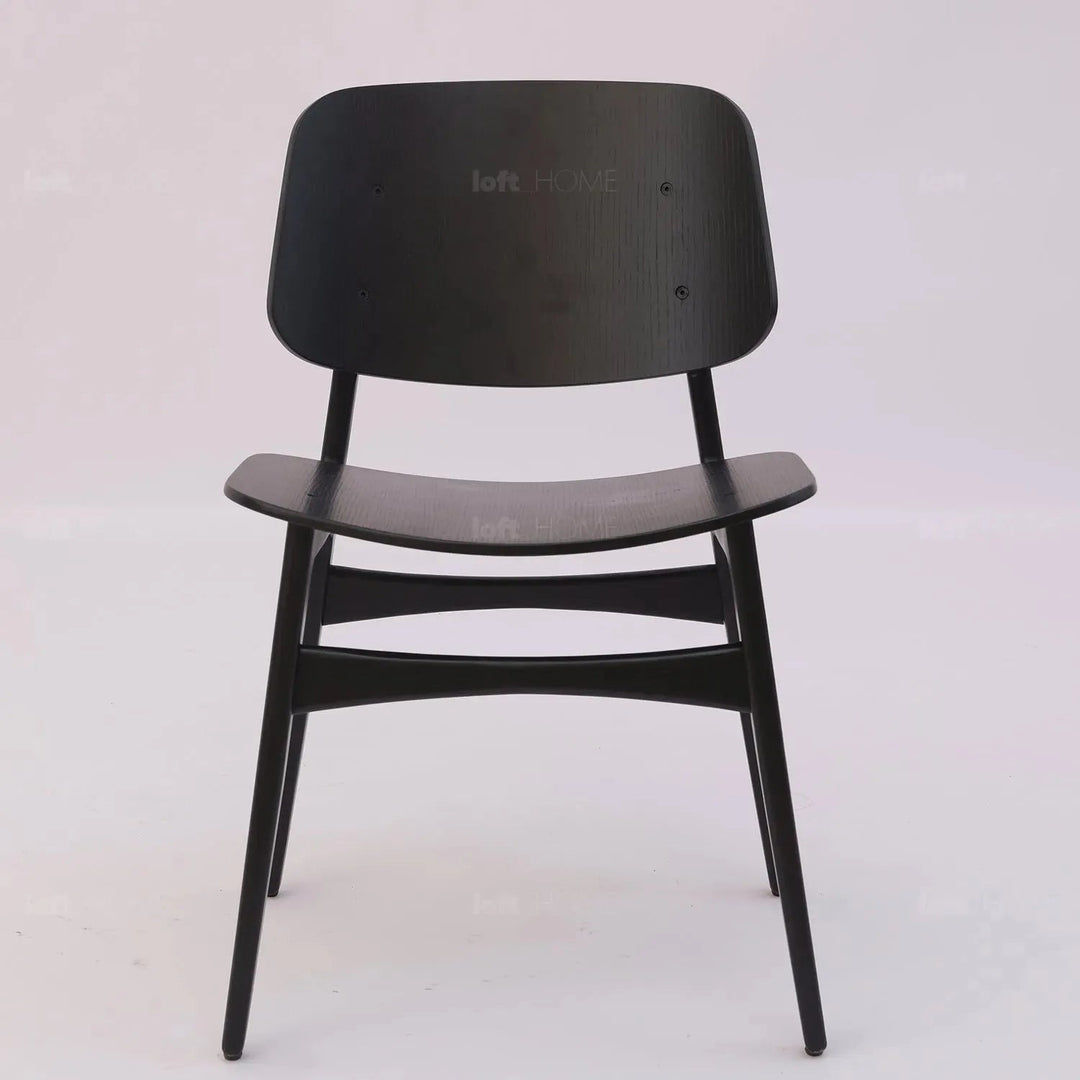 Scandinavian Wood Dining Chair 2pcs Set HORIZON