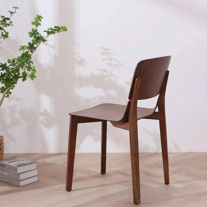 Scandinavian Wood Dining Chair 2pcs Set KISMET