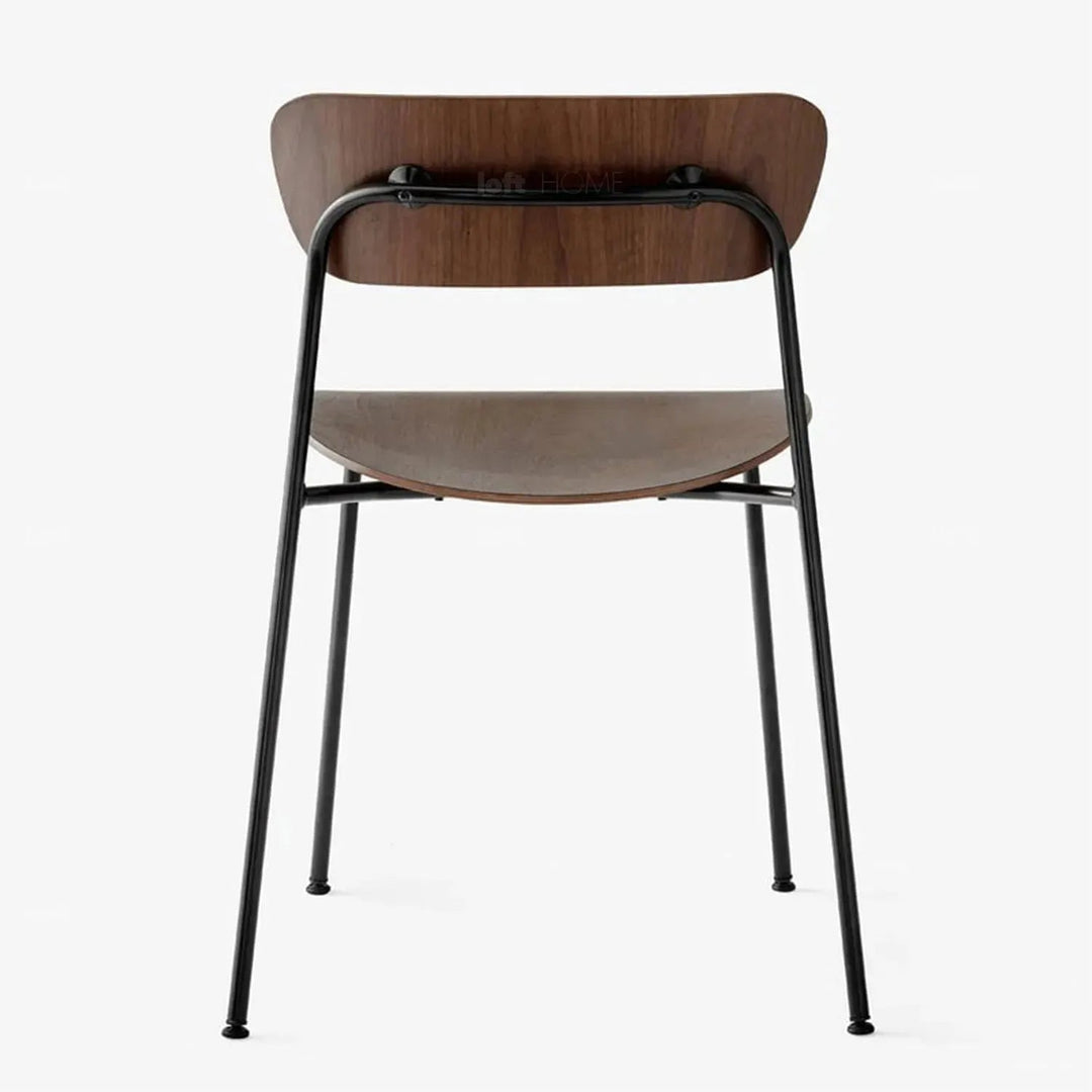 Industrial Wood Dining Chair PAVILION AV1