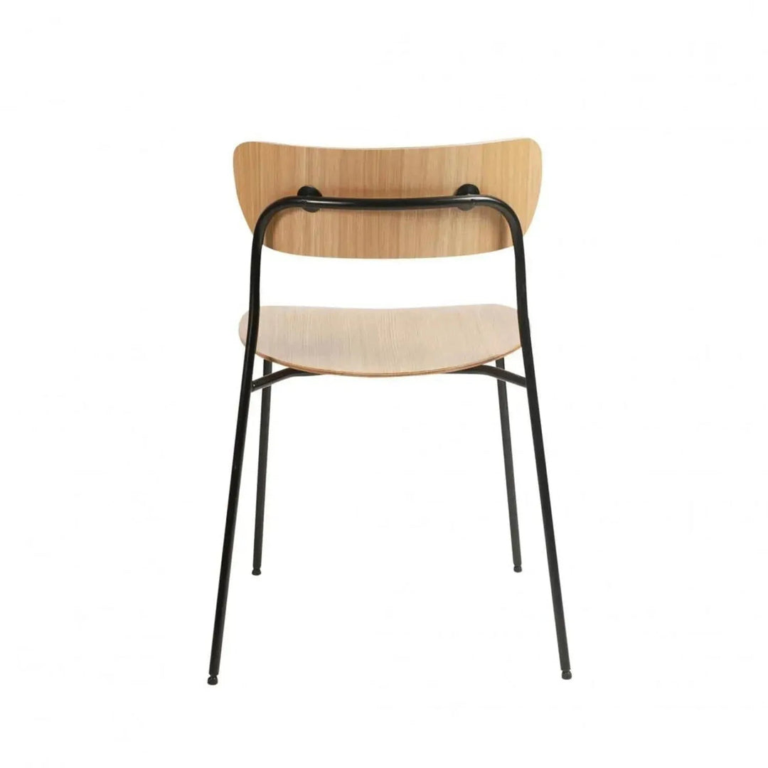 Industrial Wood Dining Chair PAVILION AV1