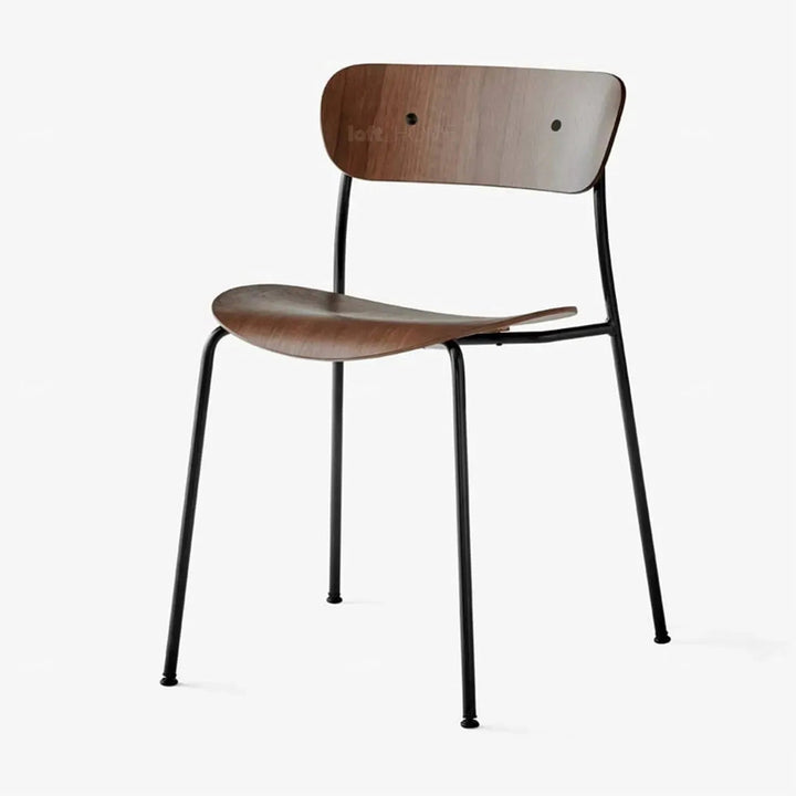 Industrial Wood Dining Chair PAVILION AV1