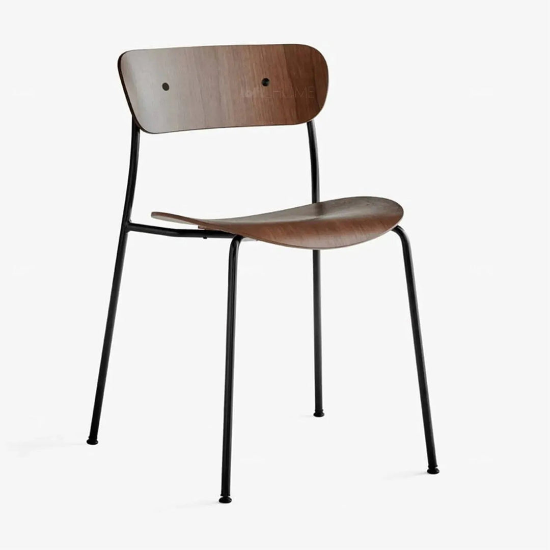 Industrial Wood Dining Chair PAVILION AV1