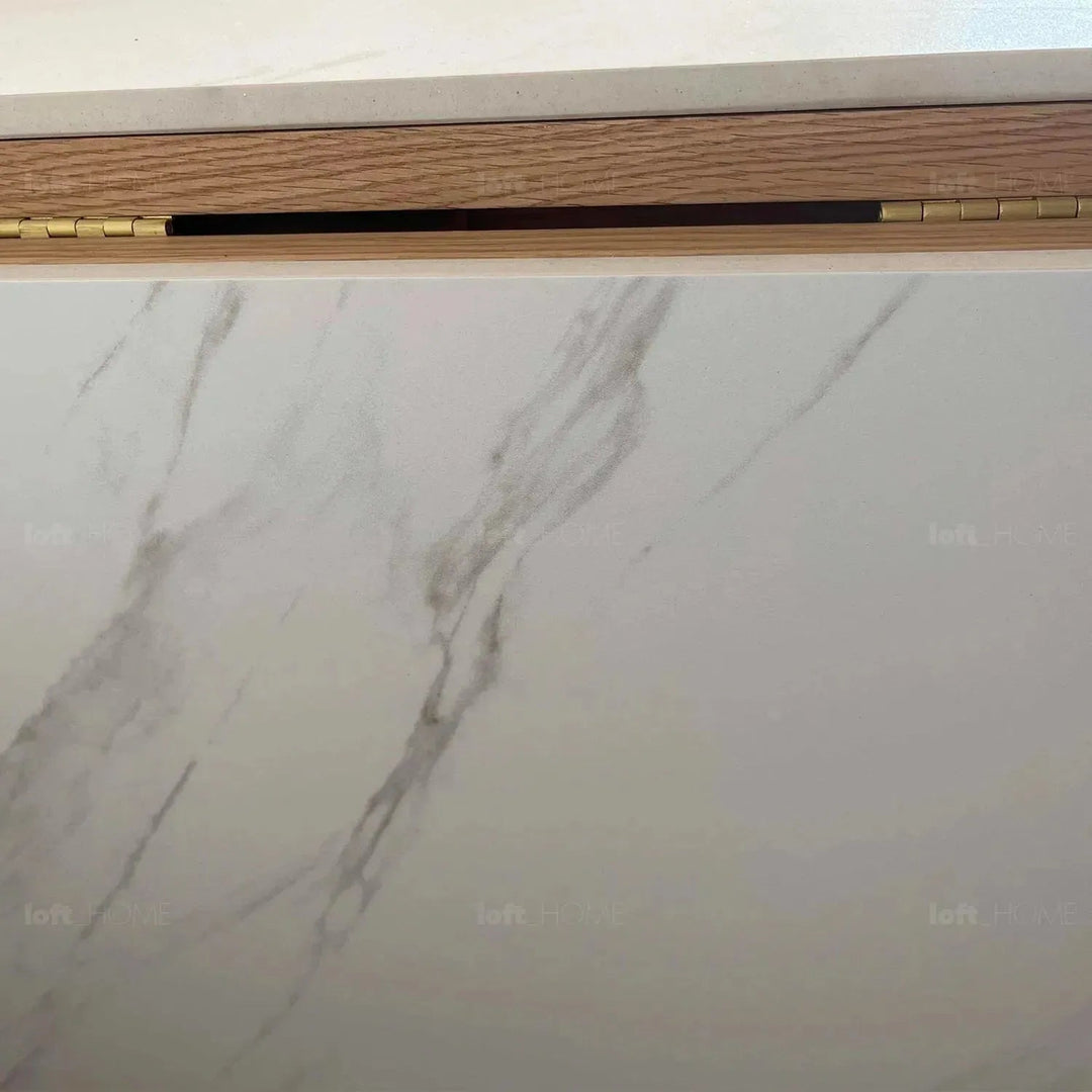 Scandinavian wood foldable extendable dining table hemu detail 9.
