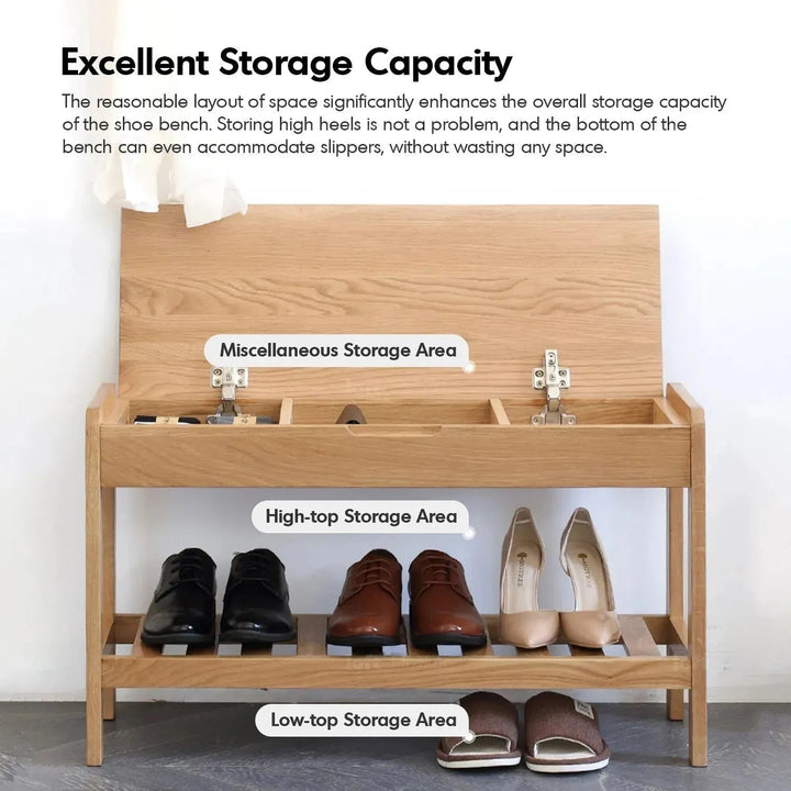 Scandinavian Wood Footstool NORWAY