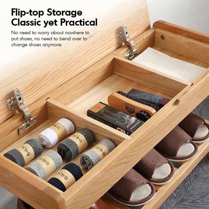 Scandinavian Wood Footstool NORWAY