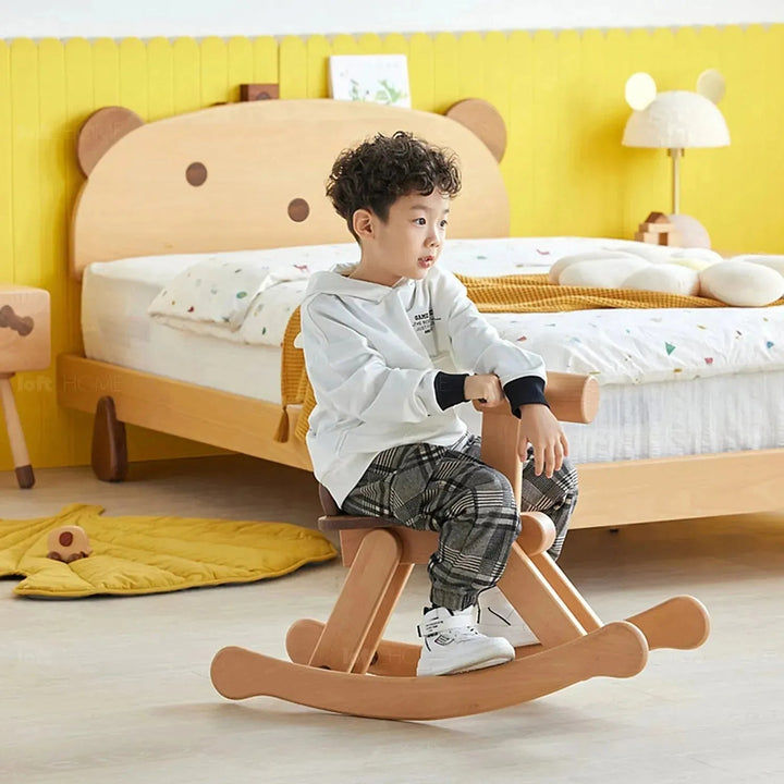 Scandinavian Wood Kids Bed BEAR