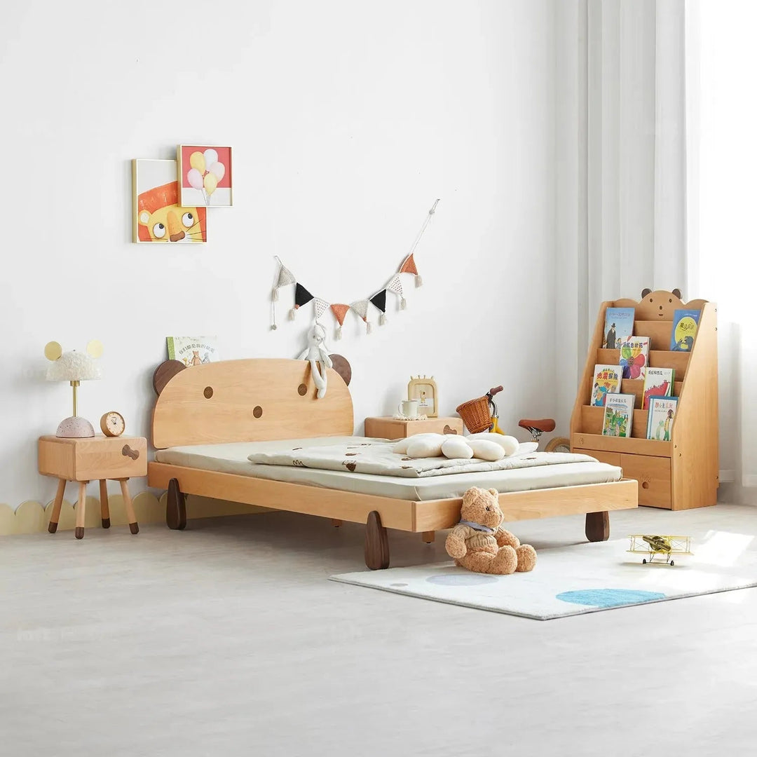 Scandinavian Wood Kids Bed BEAR