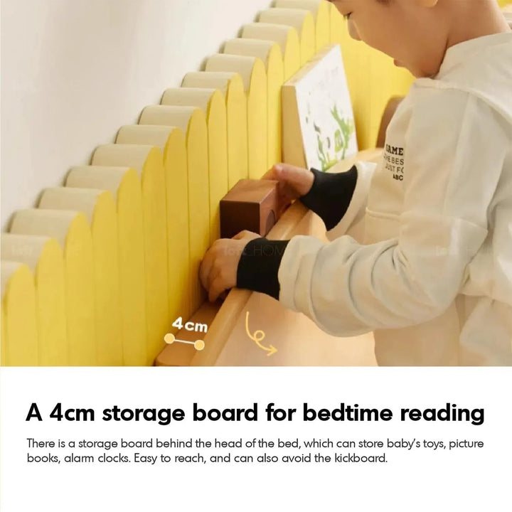 Scandinavian Wood Kids Bed BEAR