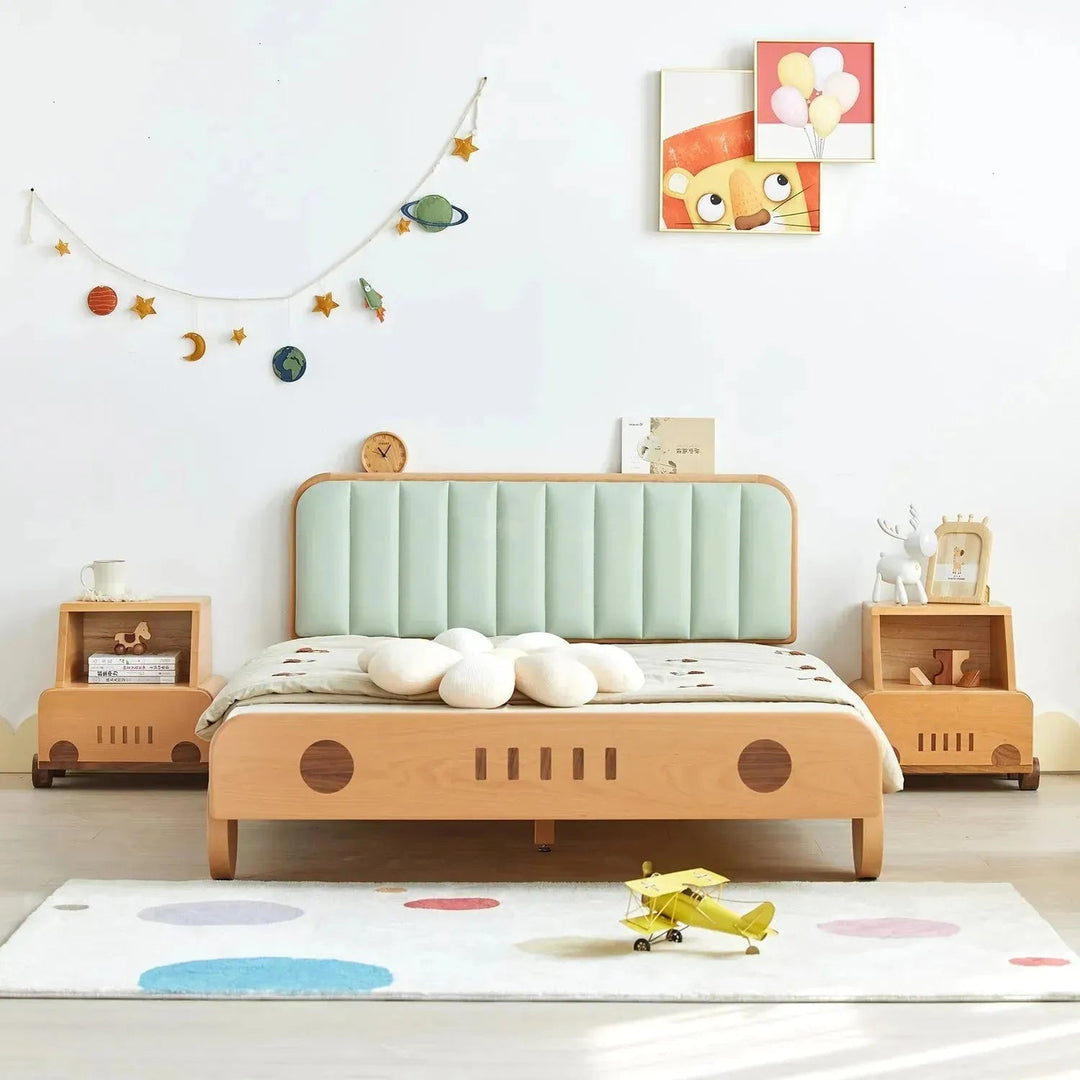 Scandinavian Wood Kids Bed CAR