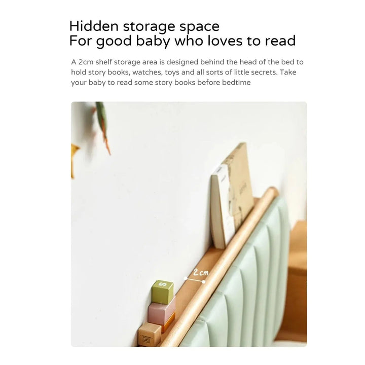 Scandinavian Wood Kids Bed CAR