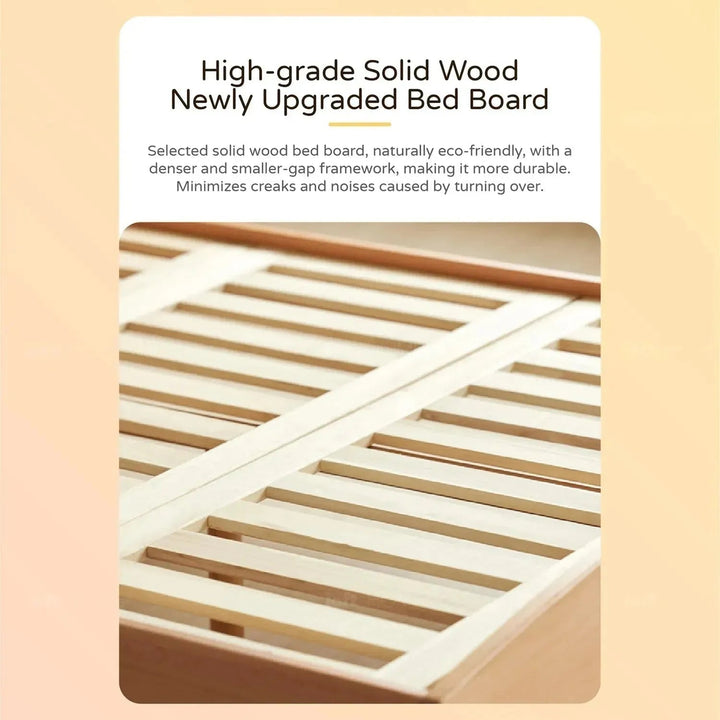 Scandinavian Wood Kids Bed PACMAN