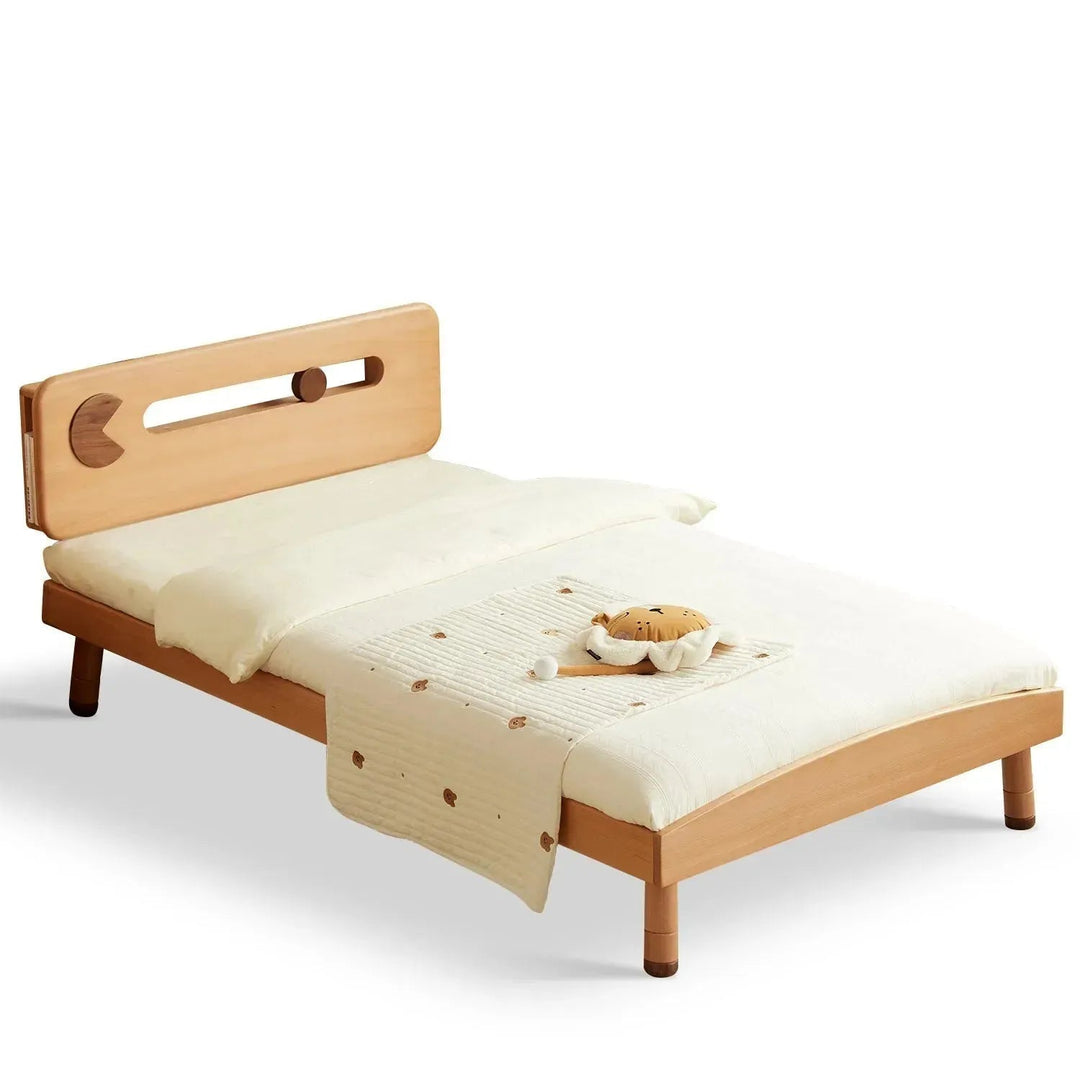 Scandinavian Wood Kids Bed PACMAN
