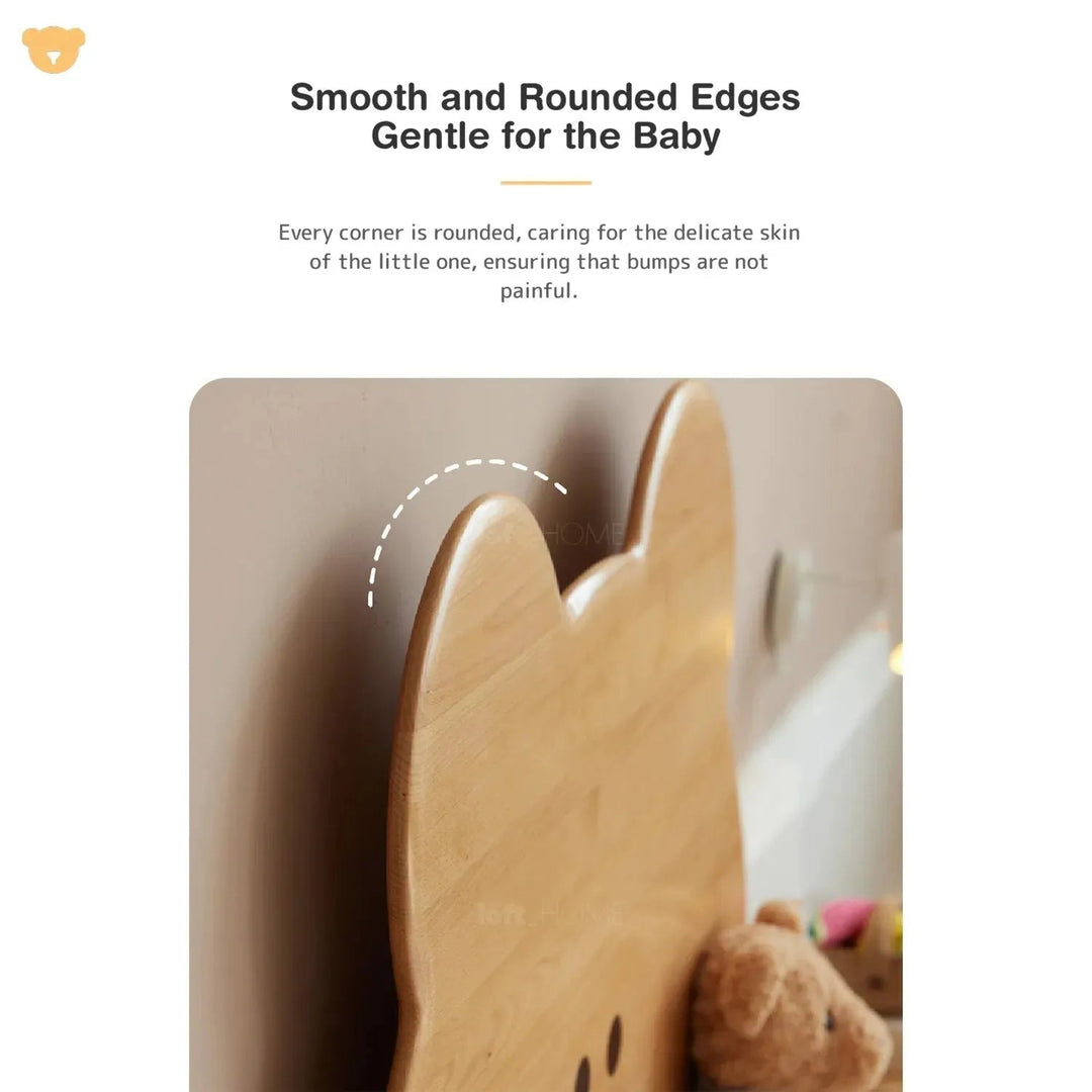 Scandinavian Wood Kids Bed TEDDY