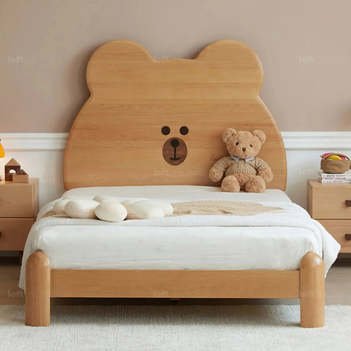 Scandinavian Wood Kids Bed TEDDY
