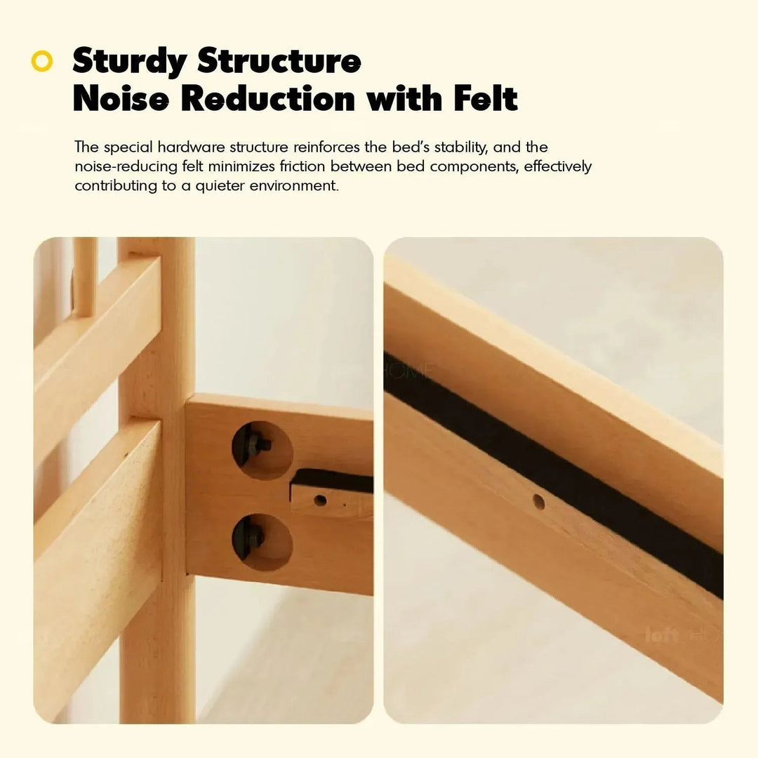 Scandinavian Wood Kids Bed WINSOR