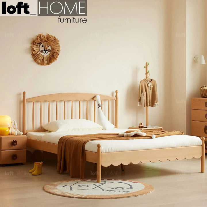 Scandinavian Wood Kids Bed WINSOR