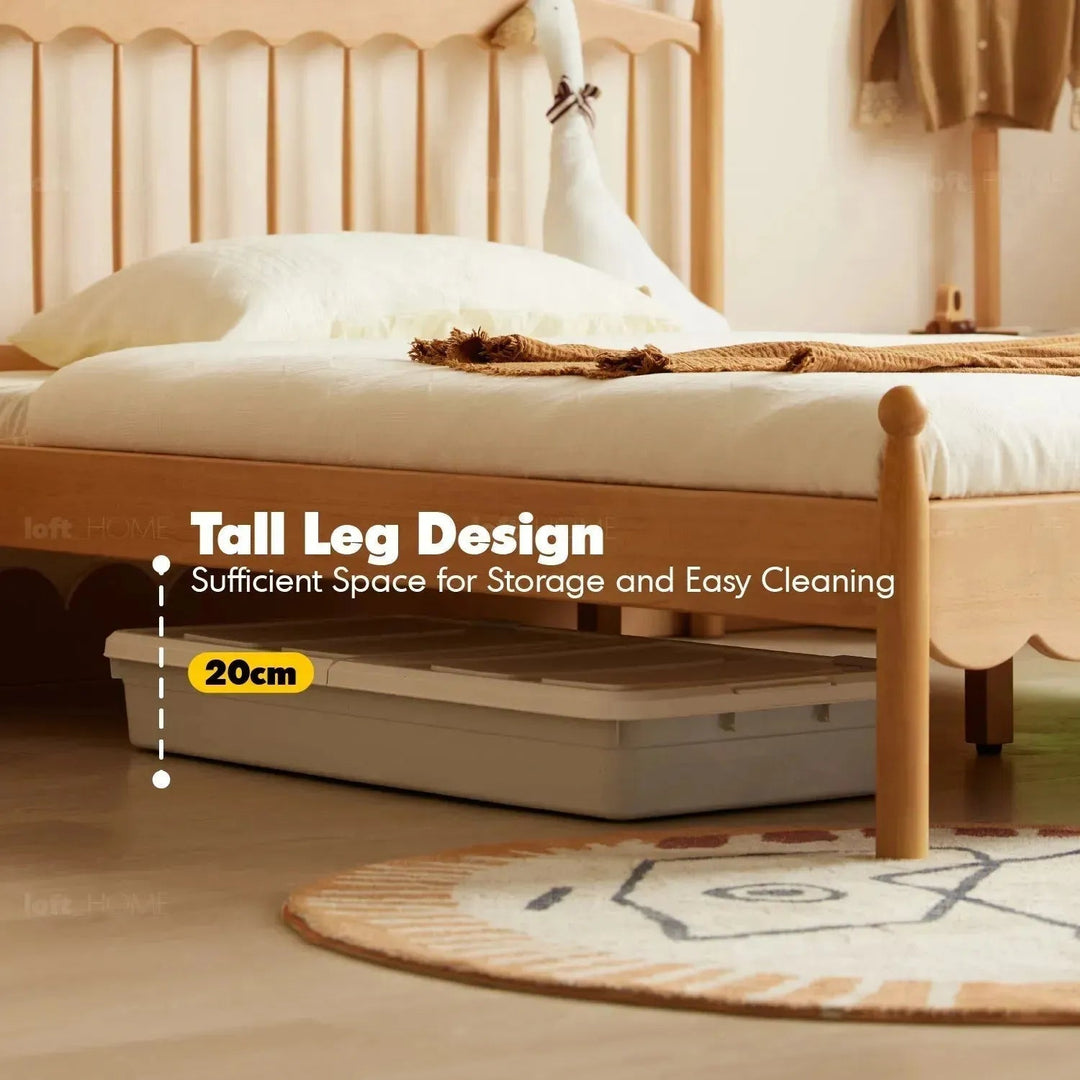 Scandinavian Wood Kids Bed WINSOR