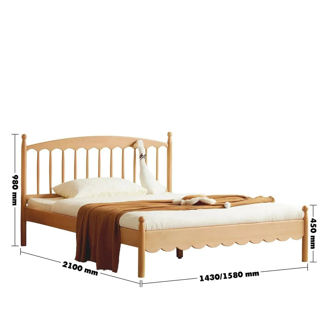 Scandinavian Wood Kids Bed WINSOR