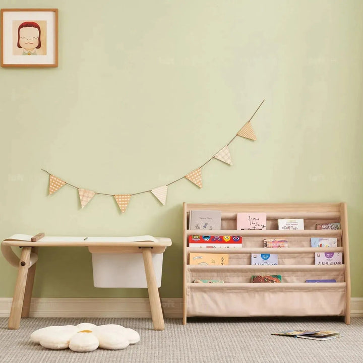 Scandinavian Wood Kids Bookshelf 4 Layers CHARM