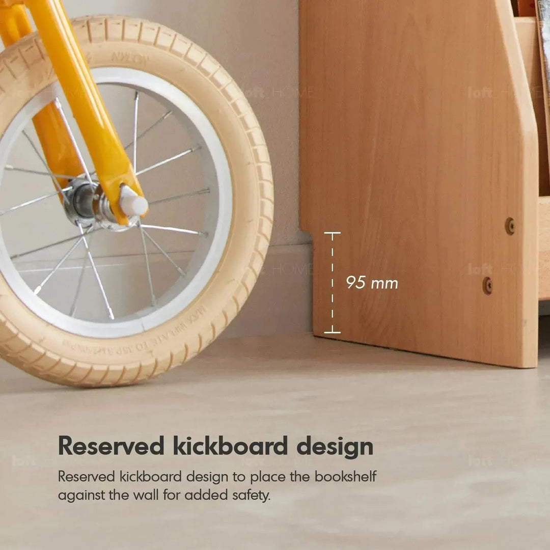 Scandinavian Wood Kids Bookshelf 5 Layers BEAR