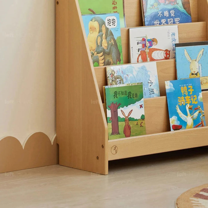 Scandinavian Wood Kids Bookshelf 5 Layers BEAR