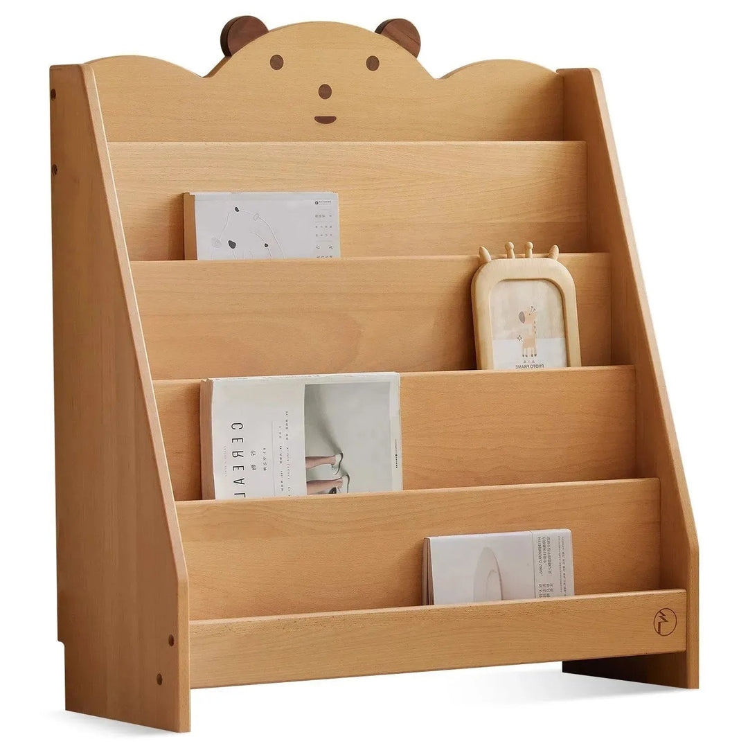 Scandinavian Wood Kids Bookshelf 5 Layers BEAR