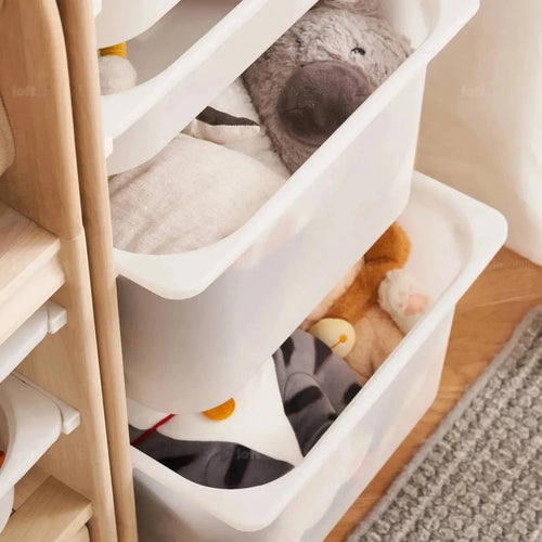 Scandinavian Wood Kids Drawer Cabinet WHIMSI Good to Know Preview-1