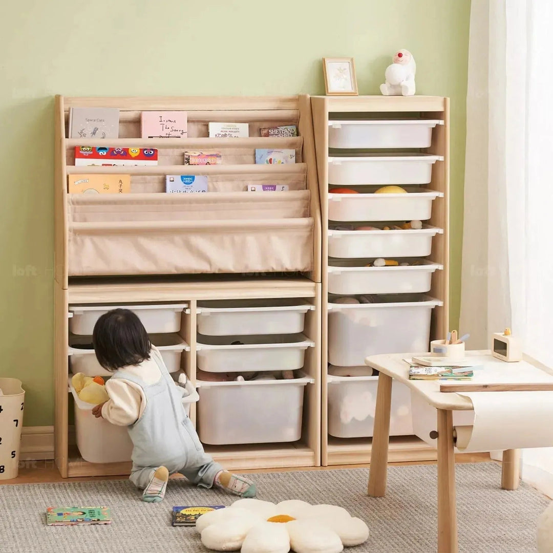 Scandinavian Wood Kids Drawer Cabinet WHIMSI