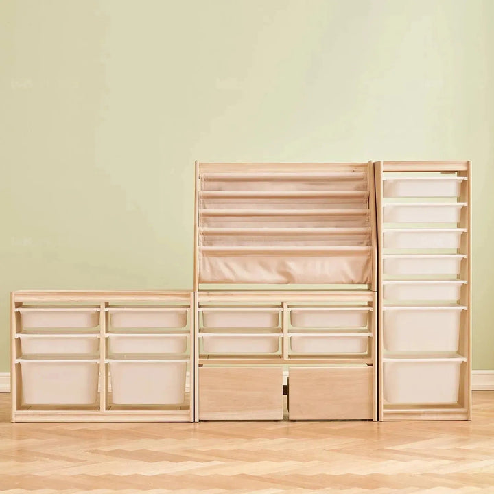 Scandinavian Wood Kids Drawer Cabinet WHIMSI