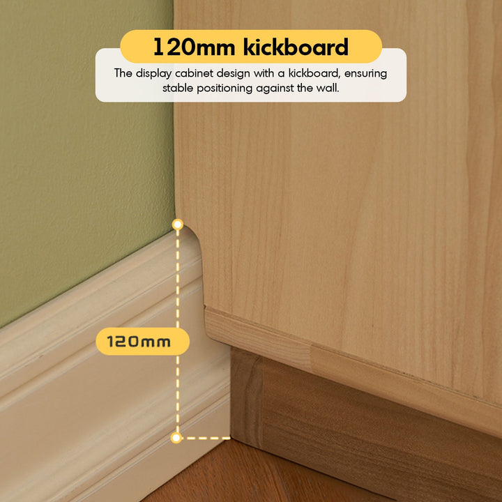Scandinavian wood kids display cabinet archi situational feels.