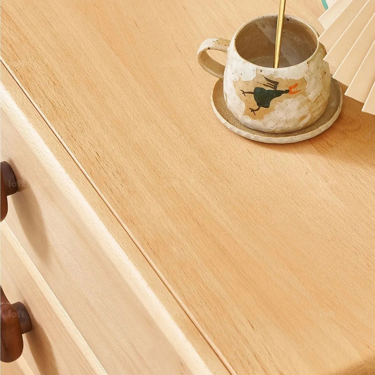 Scandinavian Wood Kids Drawer Cabinet TEDDY Color Swatches