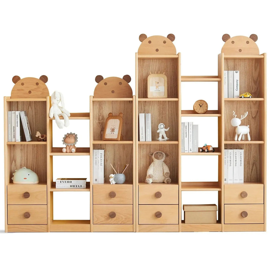 Scandinavian Wood Kids Bookshelf BEAR